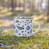 Nautical Enamel Mug
